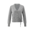 YAYA Cardigan with straps, medium grey melange