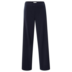 YAYA Woven wide leg trousers, inkwell blue
