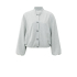 YAYA Woven oversized jacket, light grey melange