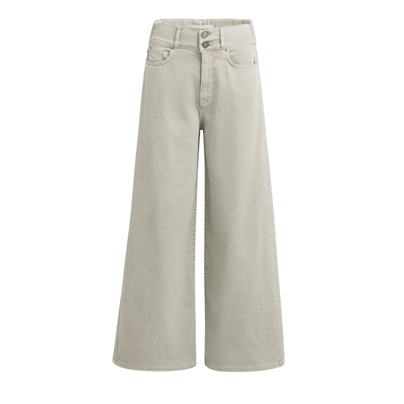 YAYA Losvallende spijkerbroek met speciale tailleband - L32 grey
