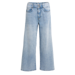 YAYA Losvallende spijkerbroek met speciale tailleband - L32 blue