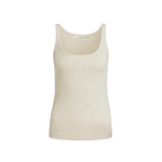 YAYA Singlet met gebreide look cashmere grey