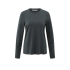 YAYA Long sleeve jersey top, oyster black