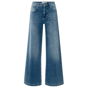 YAYA High waist loose wide denim - L34, blue denim