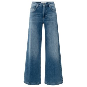 YAYA High waist loose wide denim - L32, blue denim