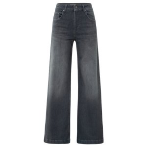 YAYA High waist loose wide denim - L34, grey denim