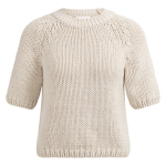 YAYA Chunky knit sweater kit beige