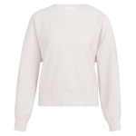 YAYA Sweater with seam details gray lilac