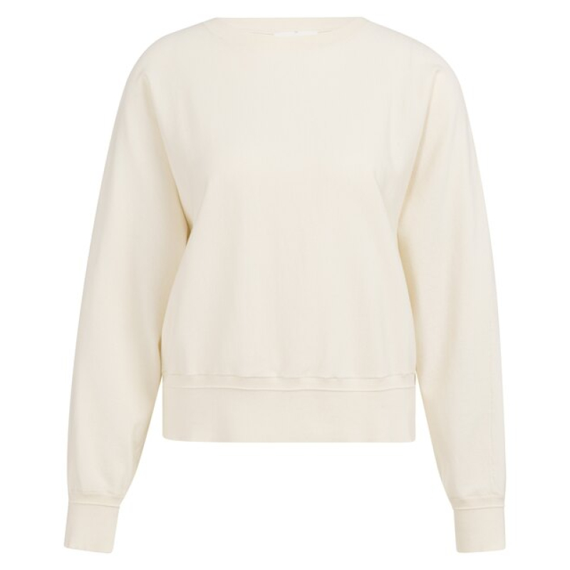 YAYA Sweater with seem details ecru