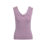 YAYA geribd tanktop met schouderslit