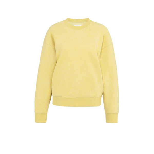 YAYA Sweater in sturdy fabric dried moss green