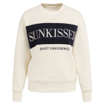 YAYA Sweater with colorblock navy blazer dessin