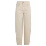 YAYA Barrel jeans with back seams sandstone beige