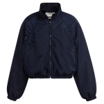YAYA Short jacket with pleats navy blazer blue
