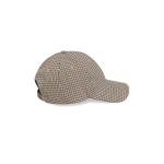 YAYA Pet met geweven ruitpatroon beige dessin
