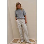 YAYA Chunky knit sweater grijs