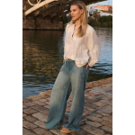 YAYA Denim broek mid blue denim