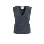 YAYA Spencer met diepe V-hals odyssey gray