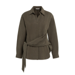 YAYA Blouse met lange mouwen en knoopdetails black brown
