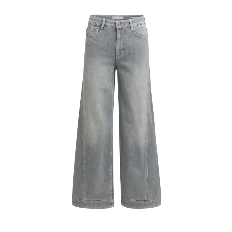 YAYA Denim barrel jeans met siernaad L32 