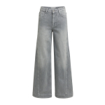 YAYA Denim barrel jeans met siernaad - L34 grey denim