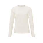 YAYA Longsleeve shirt van stevig katoen met ronde hals 