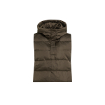 YAYA Nylon gevoerde binnenbodywarmer om als extra laag te dragen brown