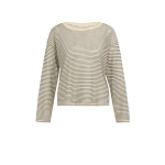 YAYA Fine knitted stripe sweater