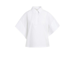 YAYA Blouse with sleeve detail pure white