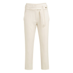 YAYA High waist straight leg trouser creme beige