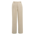 YAYA Woven wide leg trousers L32 crockery brown