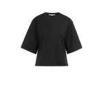 YAYA Jersey top with woven details 