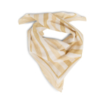 YAYA Bandana sjaal met gstreepte print safari brown dessin