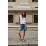 YAYA Mouwloze blouse met plooien en stretchzoom