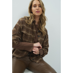 YAYA Flanellen blouse met ruitjespatroon 