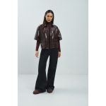 YAYA Hoge taille denim broek - L32 black
