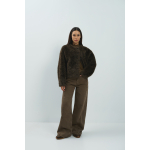 YAYA Oversized korte jas van imitatiebont